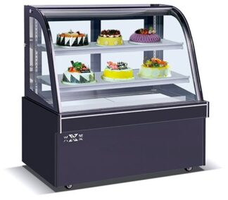 Cake Display Cabinet Counter Top Refrigerated Display Cabinet 