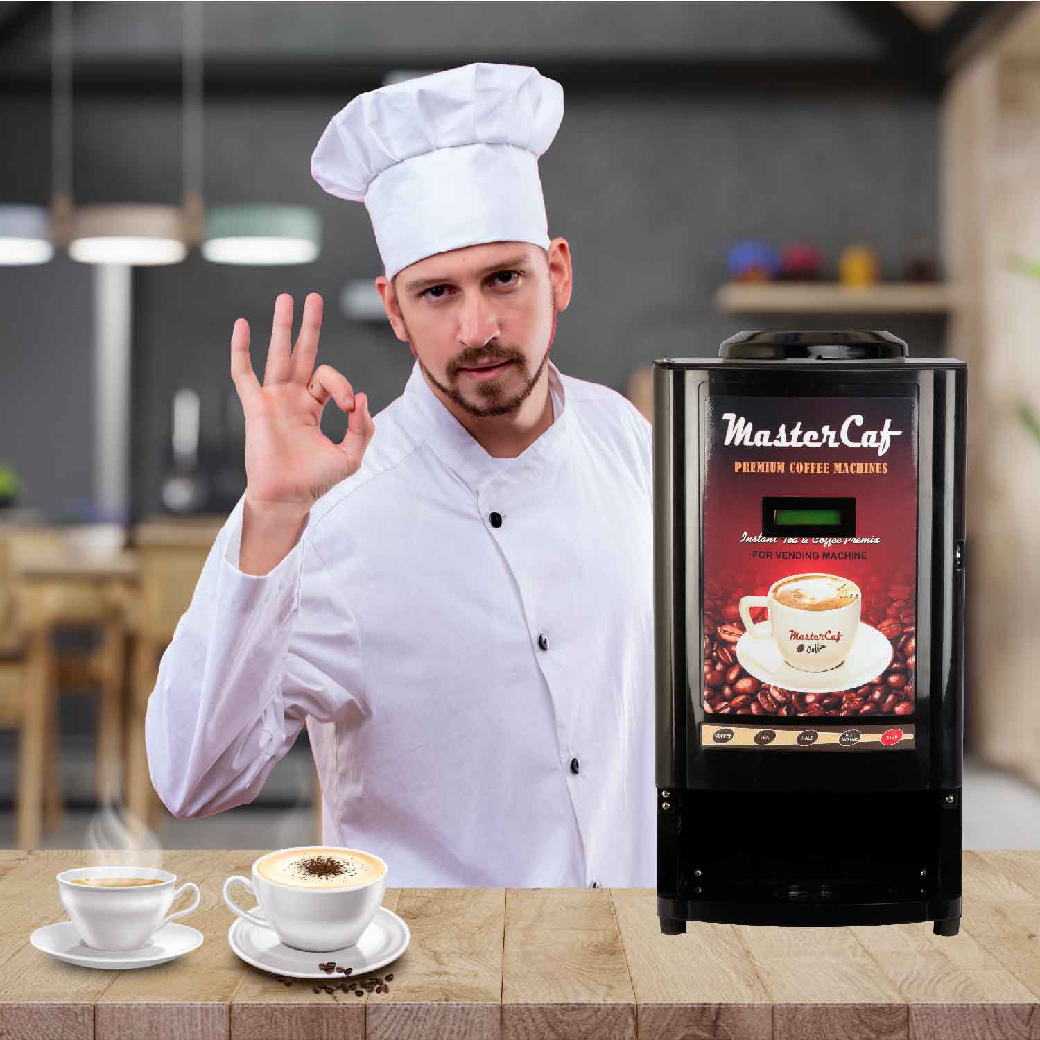 TEA / COFFEE VENDING MACHINE