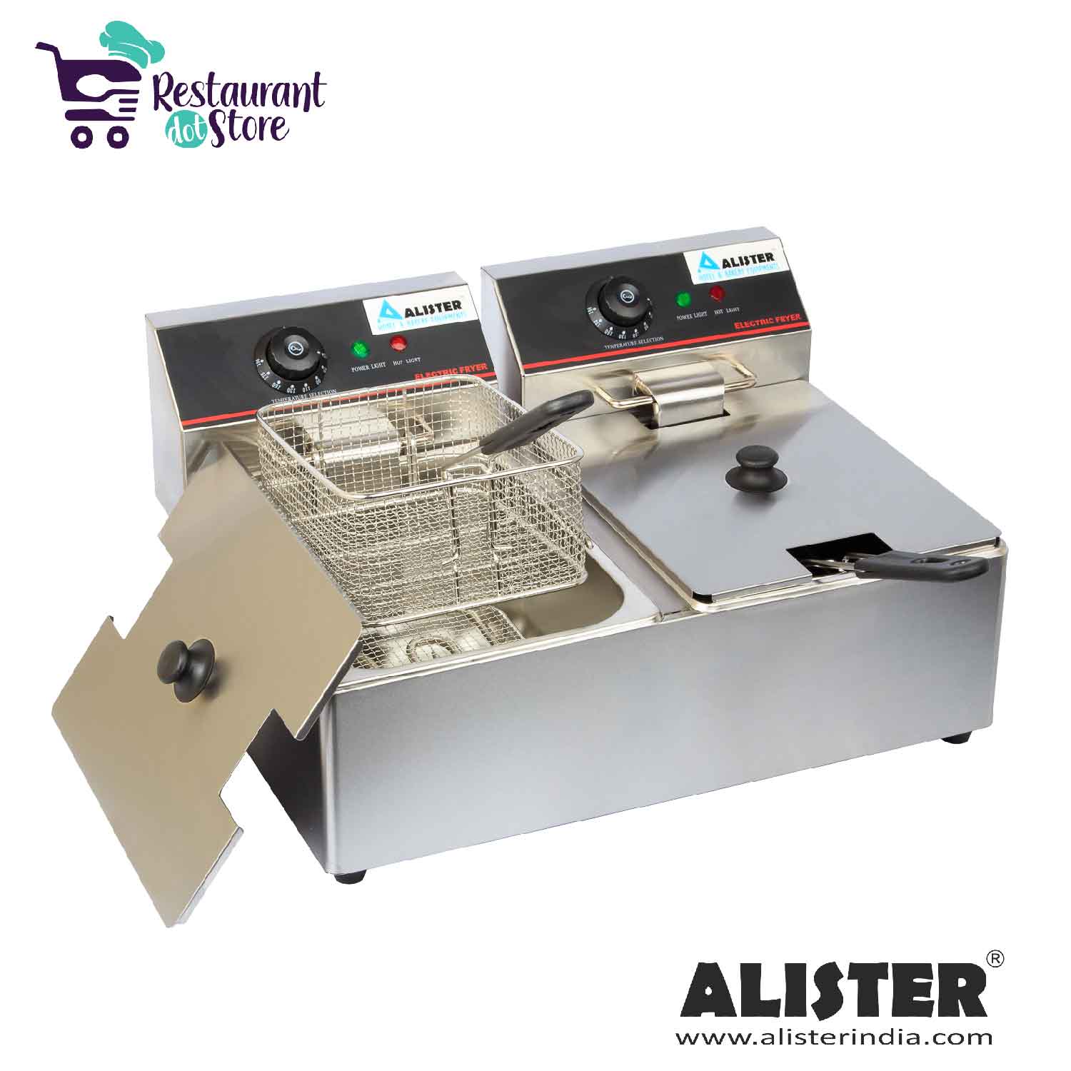 ALISTER COMMERCIAL ELECTRIC FRYERS