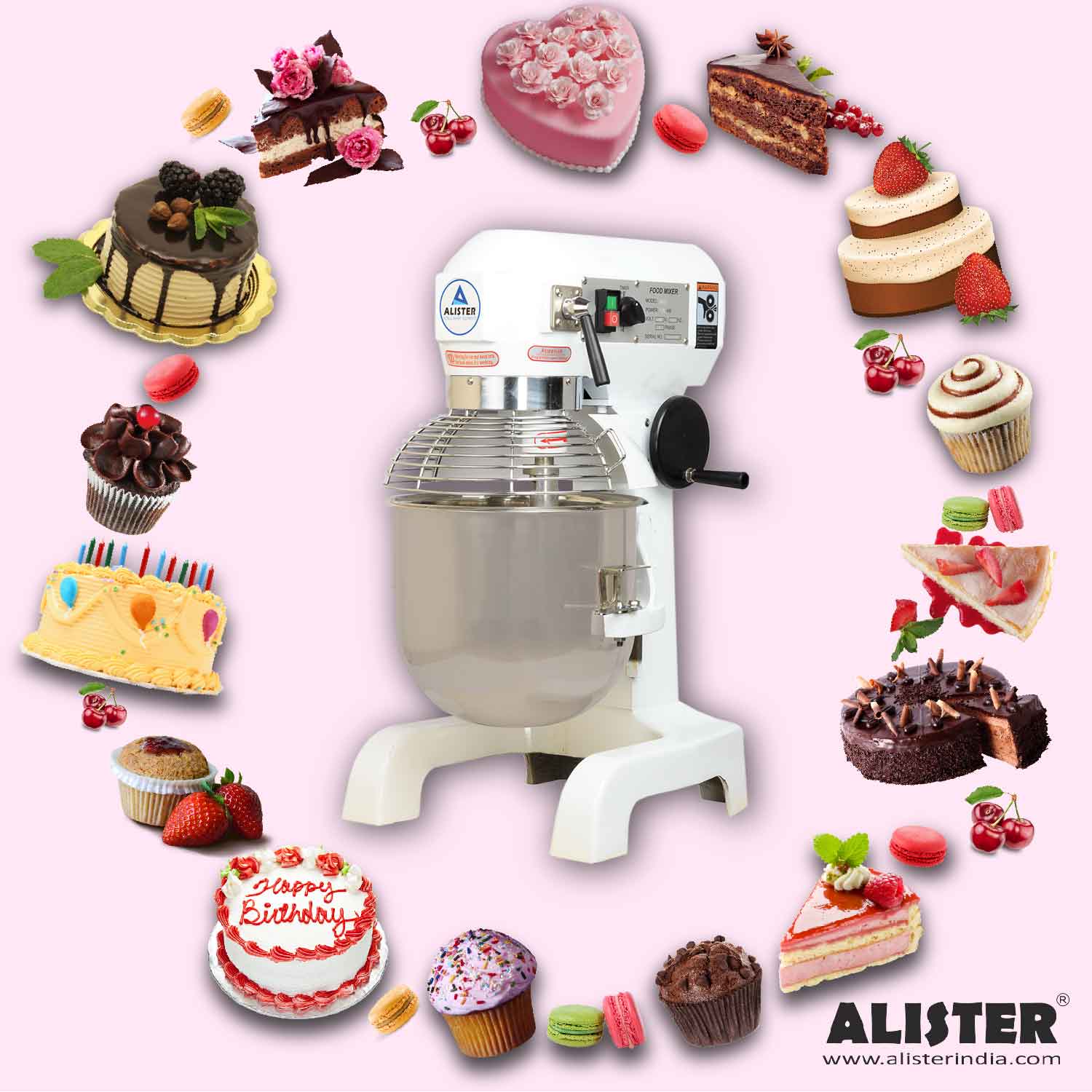 ALISTER PLANETARY FOOD MIXER 20 LITRE