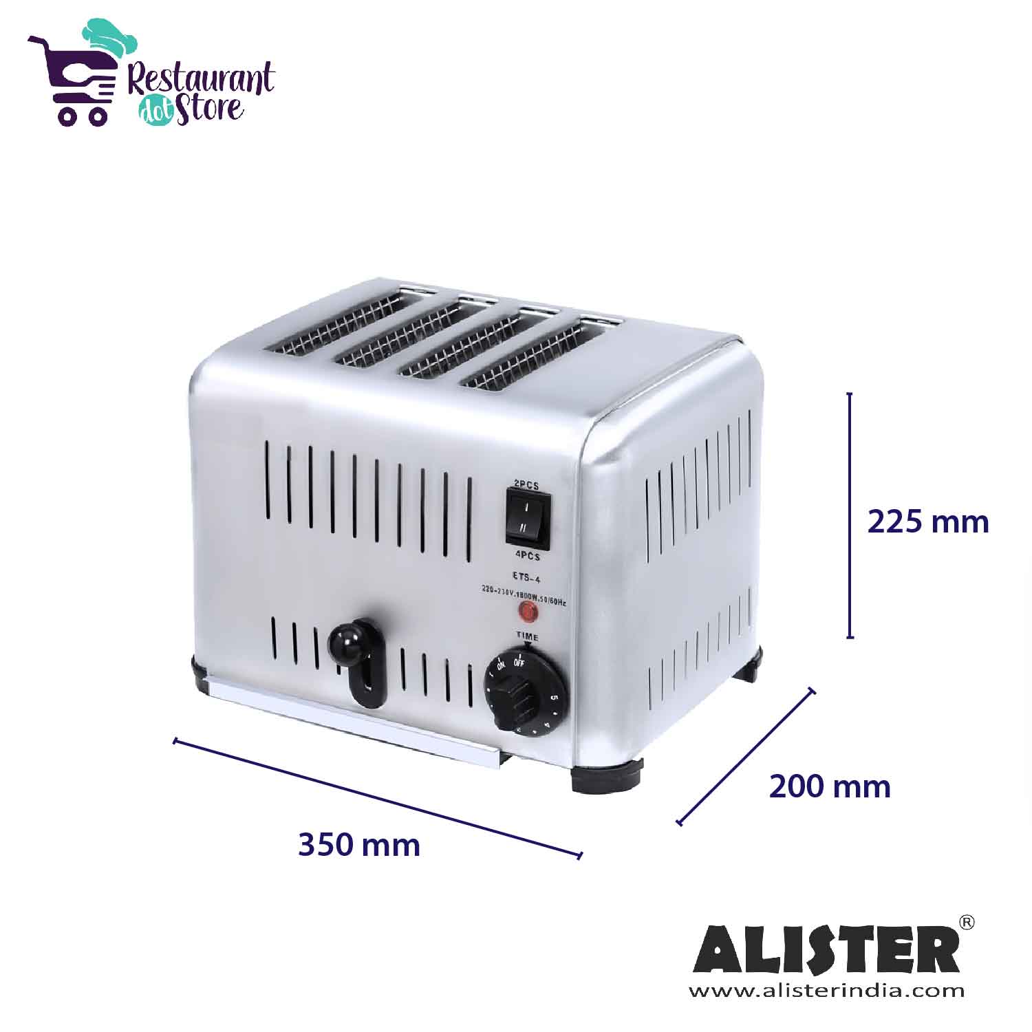 ALISTER POP UP TOASTER