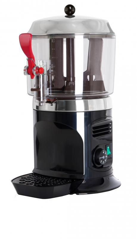 Black Hot Chocolate Dispenser, Capacity: 5 Liter