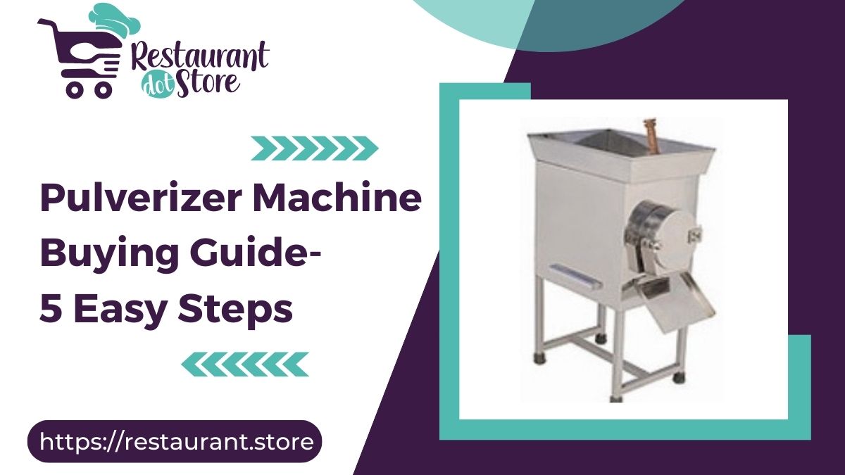 Pulverizer Machine Buying Guide- 5 Easy Steps